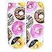Zmart Women's Cotton Ankle Socks 3D Multi Pattern Printed Pack of 6,Multicoloured,US 5-9,Multicoloured,US 5-9