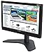MonMount Single LCD Monitor VESA Desk Stand - Height Adjustable, Black (LCD-6410B)