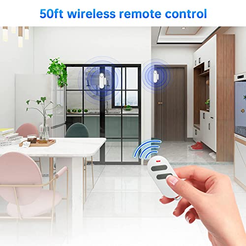 Door Sensor Alarm with Remote ,TOWODE Door Sensor 120dB Wireless Window