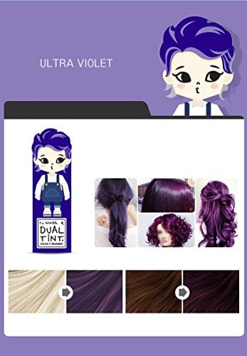 Masil Dual Tint Hair Color + Treatment Dye (50ml 1.69 oz) (Ultra Violet)