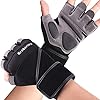 Grebarley gymhandschoenen, trainingshandschoenen met polssteun, gewichthefhandschoenen, ademende sporthandschoenen…