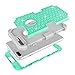 iPhone 7 Plus Case, Anna Shop Studded Rhinestone 3in1 Shockproof Hybrid [Heavy Duty] Full body Protective Case, Hard PC+Silicone Protective High Impact Defender Case Cover For Apple iPhone 7 plus