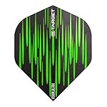 10 x Sets Target Dart Flights Standard Vision Ultra Spectrum Green