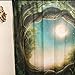 Holidayli Greenery Trees Shower Curtain for Decorate Bathroom Fairy Decor In Artistic Enchanted Forest Full Moon Shower Curtain Waterproof Polyester Fabric Bathroom Curtain (71