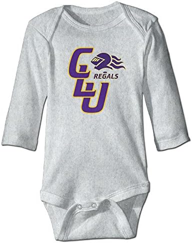 California Lutheran University Kingsman Logo Kids Baby Long-sleeve Jumpsuit Ash
