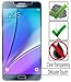 Fenix - Samsung Galaxy Note 5 [0.26mm Thickness] 9-H Premium Tempered Glass Screen Protector/Ultra High Definition Invisible, Clear Transparancy, Oleophobic Coating and Anti-Bubble Crystal Shield