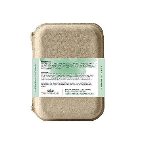 Green Tea & Coconut Detangling Conditioner Bar - //medicalbooks.filipinodoctors.org
