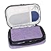 LUXJA Insulin Travel Case, Double Layer Insulin Bag for Insulin Pens, Glucose Meter and other Diabetic Supplies (Bag Only), Purple