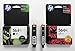 HP 564 XL Black & 564 XL Photo Black Printer Ink Inkjet Cartridges Bonus Photo Paper Combo Pack High Yield