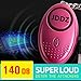 Personal Alarm, JDDZ 140 db Safe Siren Song Emergency Self Defense Protection Device Anti-Rape/Anti-Theft Security with Mini LED Flashlight for Women, Kids and Elderly (Pink)