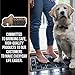 GORILLA GRIP 100% Waterproof All-Season WeatherMax Doormat, 23x35, Durable Natural Rubber, Stain and Fade Resistant, Low Profile, Indoor Outdoor Doormats, Easy Clean Patio Entrance Mat, Steel Chevron