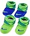 Nike Baby Boys Two-pack Knurling Booties 0-6 Months