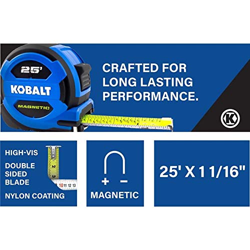 Kobalt 25ft Tape Measure Inspection & Test Plus