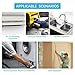 DEPSTECH 1200P Semi-Rigid Wireless Endoscope, 2.0 MP HD WiFi Borescope Inspection Camera,16 inch Focal Distance & 2200mAh Battery Snake Camera for Android & iOS Smartphone Tablet - Black 33FT (5M)