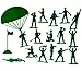 Set of 18 Army Men Acrylic Green Wall Decorations for a Kid's Toy Story Room or Andy's Room Nursery