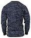 Rothco Long Sleeve Digital Camo T-Shirt - Comfortable, Durable, and Long-Lasting (US, Alpha, XX-Large, Regular, Regular, Midnight Digital Camo)