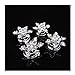 Chicone Snowflask Hair Coils Swirls Twists Spirals Springs Pins for Bridal Wedding Prom Set of 10