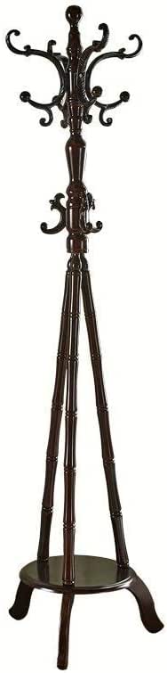 GONGFF Perchero Perchero de Abedul Piso Dormitorio Poste Individual