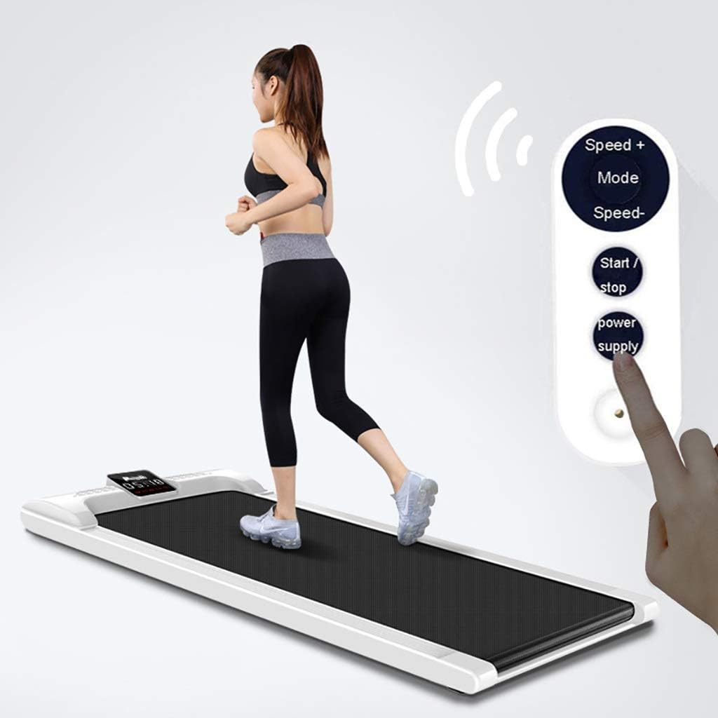 Walking Pad 1.75HP Electric Flat Treadmill Smart Walking Machine with Remote Control, No Noise & Comfortable Indoor Fitness Equipment for Home/Office