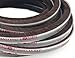 Pile Weather Stripping Felt Door Seal 11/32 inch x 11/32 inch x 16 Ft Brown, Brush Door Sweep for Sliding Doors Window Dustproof Winter Seal