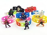 16 Big Hero 6 (Hiro Baymax Fred) Shoe Charms & Wristband Bracelet Kids Party Gifts