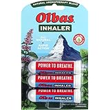 Olbas Inhaler Aromatherapy/Aromatic Inhaler, 0.01 Oz, 3-Pack