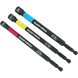 Klein Tools 65411PK3 Magnetic Color-Coded Power Nut
