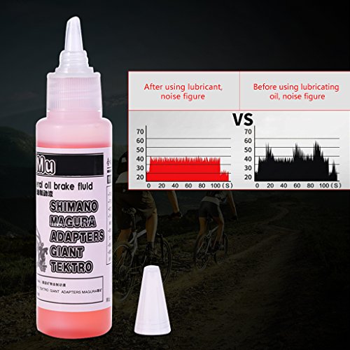 Forgun 60ml Brake Oil Fluid Hydraulic Mineral Bicycle for Shimano AVID Formula TEKTRO