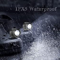 Rechargeable Headlights for Crocs 2pcs, Lights
