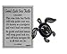 Ganz Good Luck Sea Turtle Pocket Charm with Story Card (Royal)