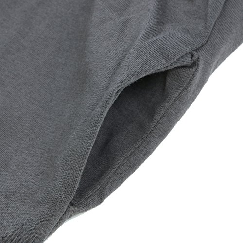 chinatera Little Girls Kids Halter Romper Harem Pants One-Piece Jumpsuit Cotton (1-2Y, Grey) - Thumbnail 6