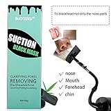 Black Mask,Peel Off Mask,Purifying Peel Off Charcoal Mask,Blackhead Remover Mask,Deep Cleansing Black Mask Purifying Face Mask For Nose Acne - Best Mud Facial Mask 60 gram (2.11 ounce)
