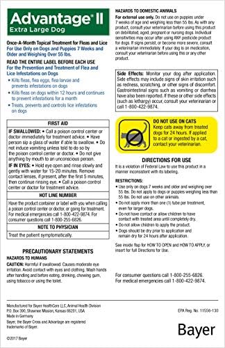 advantage 2 extra large dog for cats