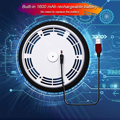 Verkstar Kids Toys Rechargeable Air Power Soccer Ball, Kids Disk Hover Ball Equipped, Time Killer for Boys/Girls Sports Toys Foam Bumpers for Indoor Outdoor Activities
