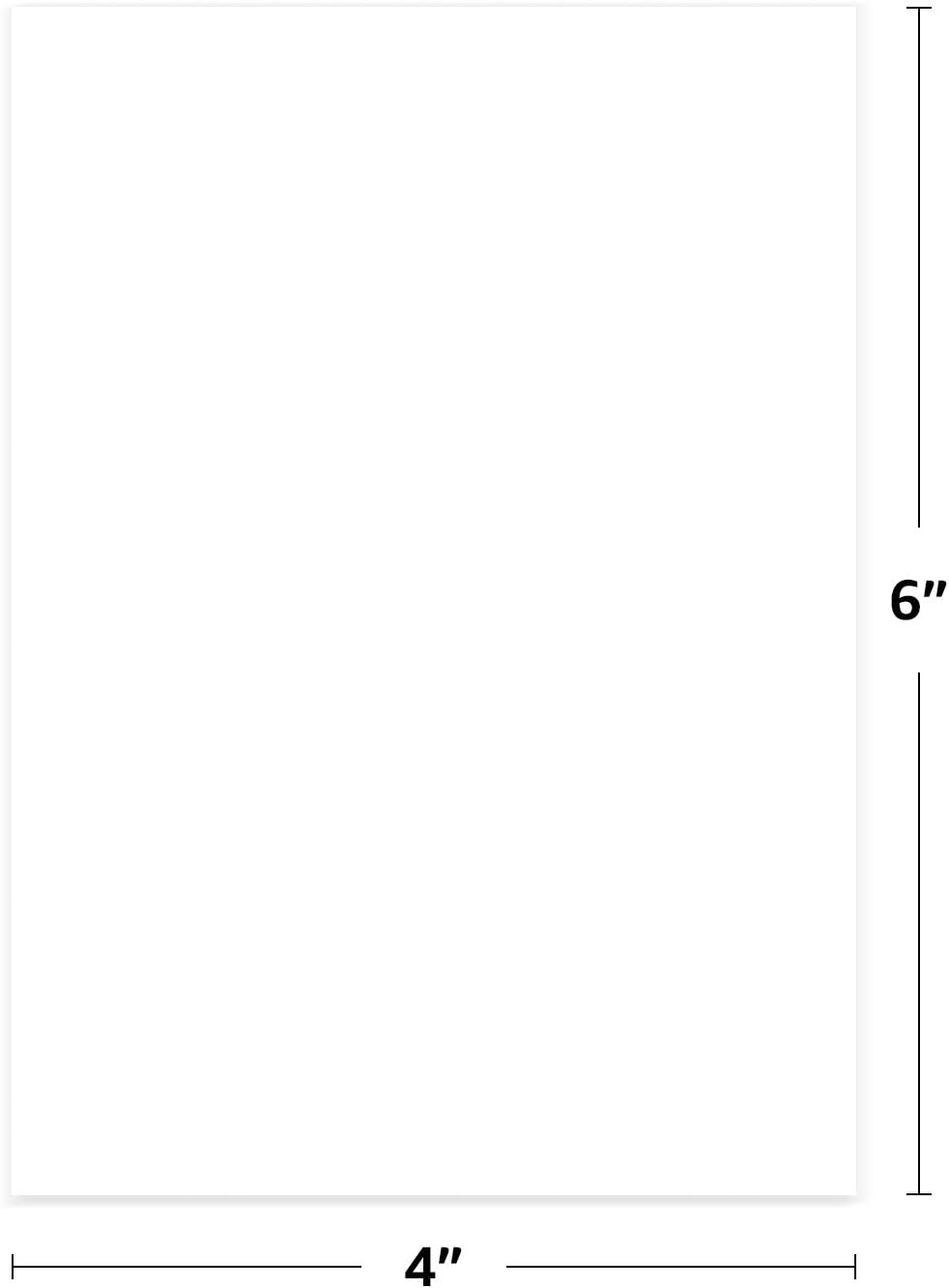 Amazon Basics Photo Paper, Semi-Glossy, Pack of 100 Sheets, 300g/m², 4 x 6 Inches (10.2 x 15.2 cm), White - Image 5