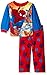 Marvel Little Boys' Toddler Spiderman Ultimate 2-Piece Fleece Pajama Set, Red, 3T