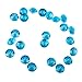 Wadoy Diamond Table Confetti Decoration for Wedding Party Bridal Shower - 2000PCS 4.5mm Dark Turquoise