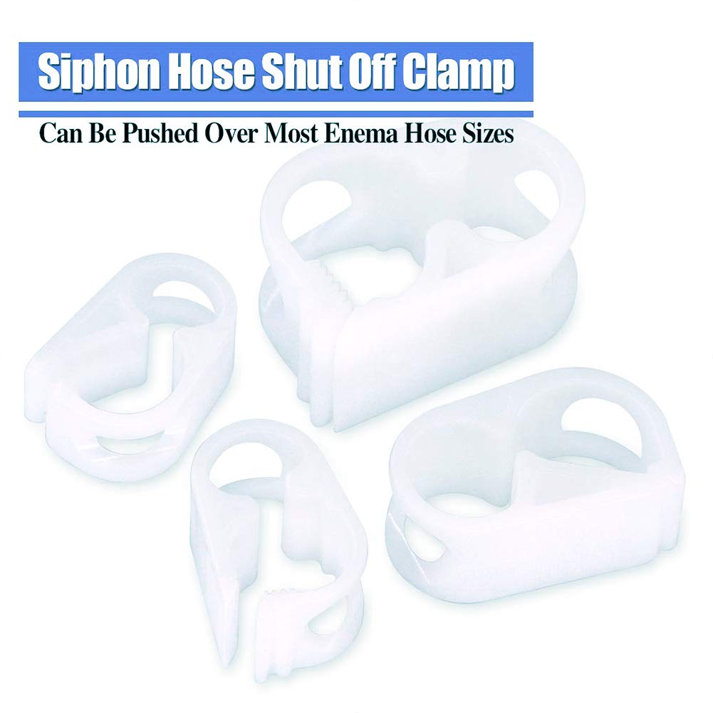 Pack of 5 Quickun Plastic Tube Tubing Clamps Shut Off Hose Clamp Water