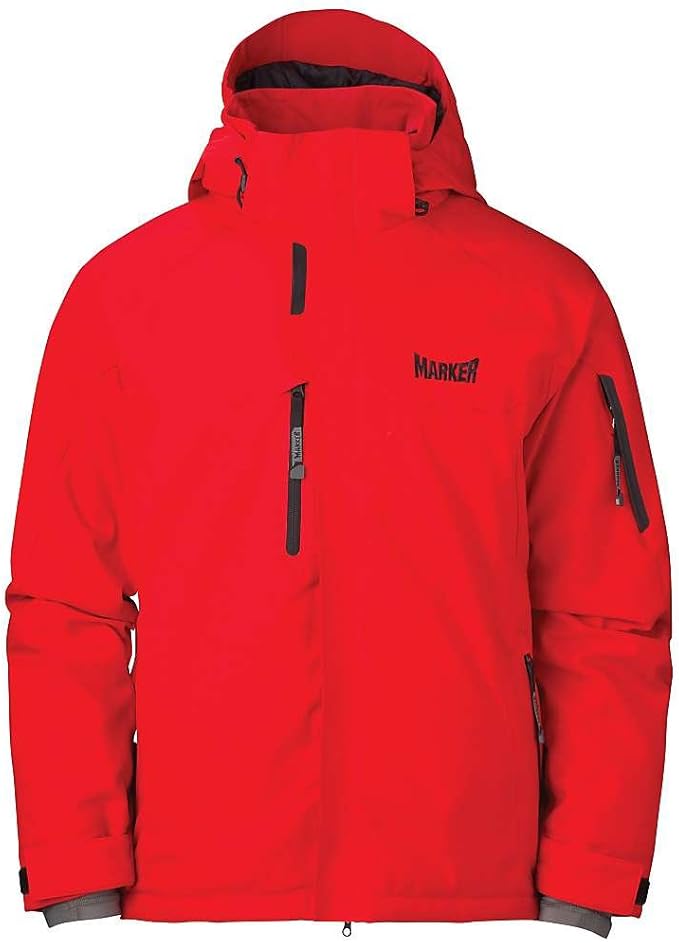 Marker Men's Ramp Jacket, Red, XLarge Skiing Jackets