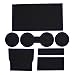 CupHolderHero Compatible with Tesla Model 3 Accessories 2017-2023 Premium Custom Interior Non-Slip Anti Dust Cup Holder Inserts, Center Console Liner Mats, Door Pocket Liners, 7pc Set (Dark Blue Trim)