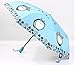 My Neighbor Totoro Lovely Automatic Clear Umbrella Telescopic umbrella UV Protection Daily Use (Blue)