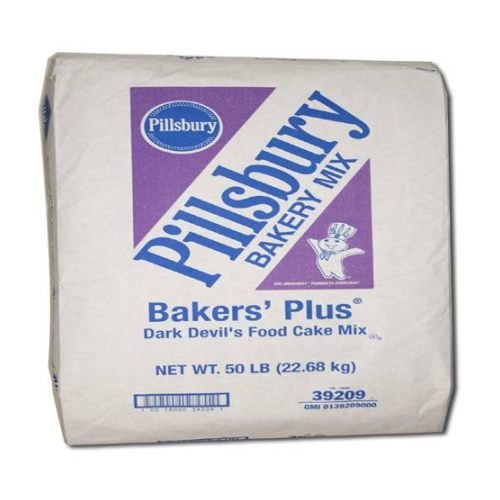 Mix Bakers Plus Dark Devils Food 50 Pound Smokey Robinson Foods