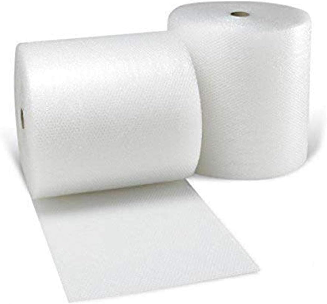WL Packaging 5/16 375 ft. x 12" Medium Bubble Cushioning Wrap, Perforated Every 12"