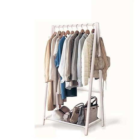 Amazon Com Zhhl Wooden Coat Racks Creative Wardrobes Solid Wood