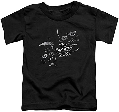 Wicked Tees Toddler TWILIGHT ZONE Short Sleeve STRANGE FACES Large T-Shirt Tee