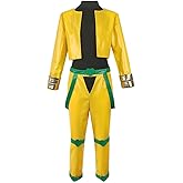 QAHEART Anime Kujo Jotaro/Dio Brando Cosplay Costume Outfits Suits with Wig Full Set of Dress Up Uniform for Halloween Party