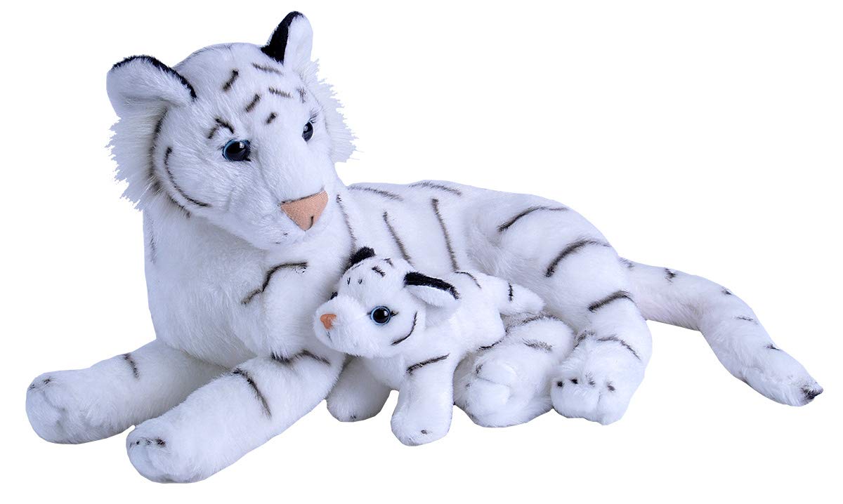 Wild Republic Mom Baby White Tiger Plush Stuffed Animal Plush Toy Gifts For Kids Zoo Animals 11 Buy Online In Singapore At Desertcart 144950061
