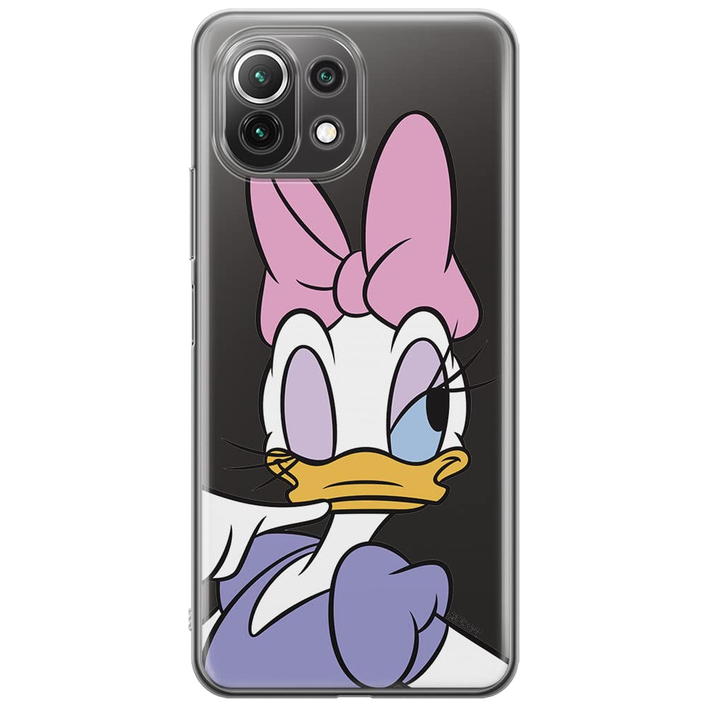 ERT GROUP mobile phone case for Xiaomi 11 Lite 4G/5G original and officially Licensed Disney pattern Daisy 003, partially transparent