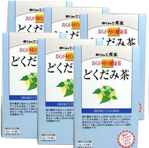 GANKO CHAYA Oragamura Of Healthy Tea Houttuynia Cordata Tea x 6packs