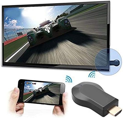 Rewy C1 Screen-Beam Wireless Display Receiver with HDMI Adapter/ 1080p/ DLNA TV Monitor & Projector Media Streamer for Smartphone,Tablet & PC (Assorted Colour)